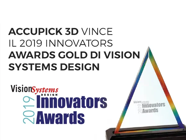 AccuPick 3D, il sistema di visione di Solomon, vince il 2019 Innovators Awards Gold di Vision Systems Design