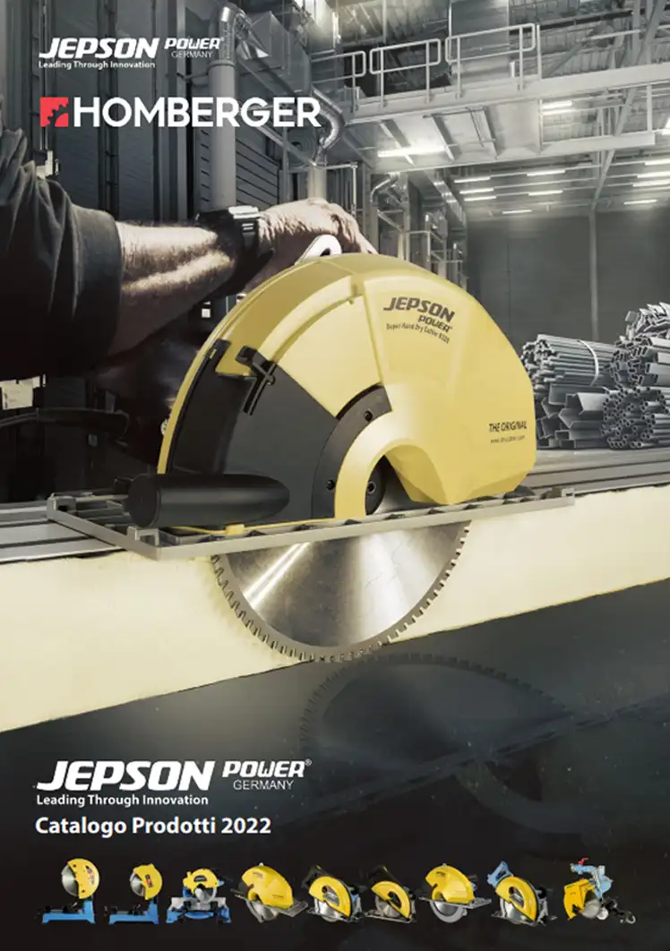 JEPSON Catalogo Troncatrici Dischi 2025