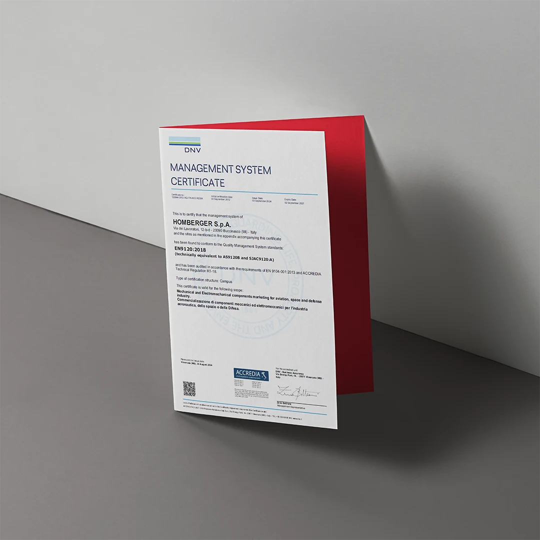 management system certificate homberger